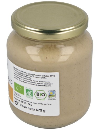 Pure De Sesamo Blanco 675Gr. Bio de Mandole