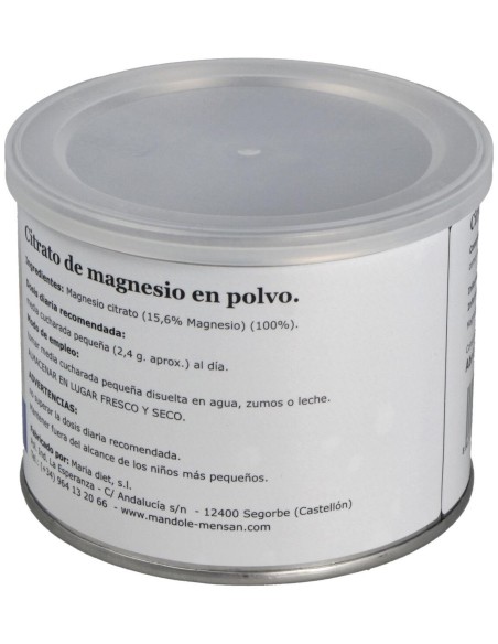 Magnesio Citrato 300Gr. de Mensan