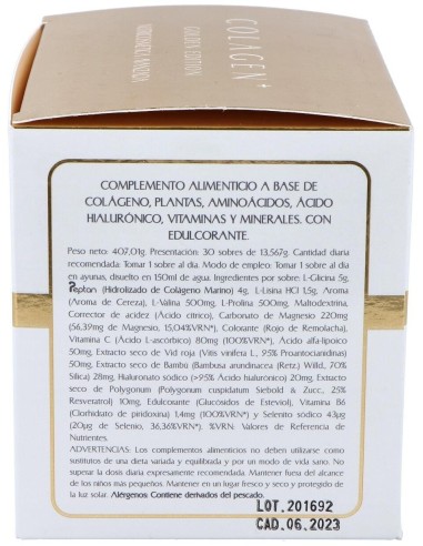 Colagen Plus Golden 30Sbrs. de Cumediet