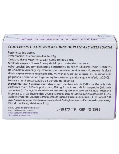 Melato-Relax 30Comp. de Cumediet