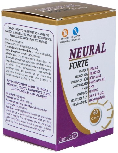 Cume Neural Forte 60Comp. de Cumediet