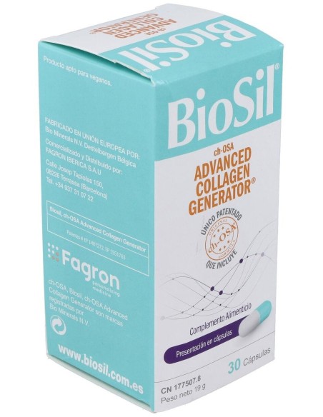 Biosil Generador De Colageno 30Cap. de Biosil