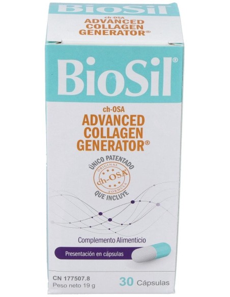 Biosil Generador De Colageno 30 Cápsulas  Biosil