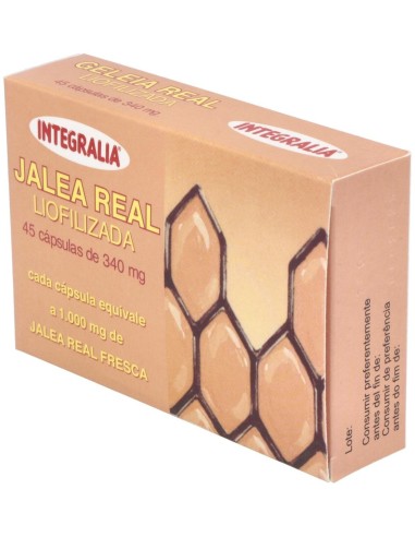 Jalea Real Liofilizada 300Mg. 45Cap. de Integralia