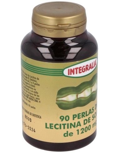 Lecitina De Soja 1200Mg. 90Perlas de Integralia
