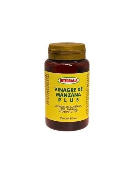 Vinagre Manzana Plus 100Cap. de Integralia
