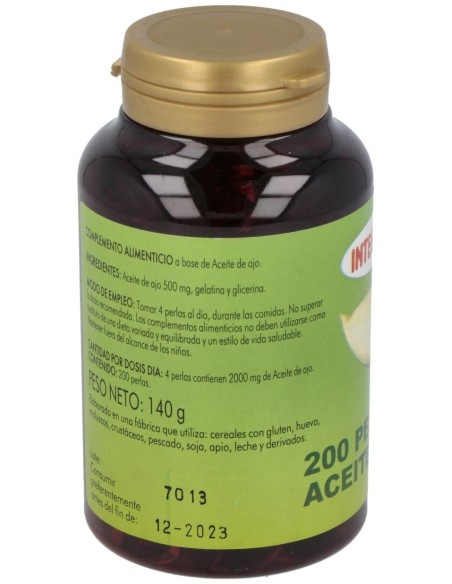 Aceite De Ajo 200Perlas de Integralia