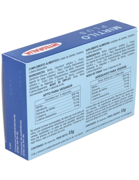 Mirtilo Plus 60Cap. de Integralia