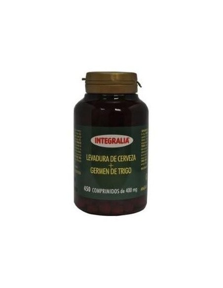 Levadura De Cerveza+Germen De Trigo 450Comp. de Integralia