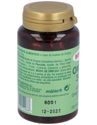 Omega 3-6-9 100Perlas de Integralia