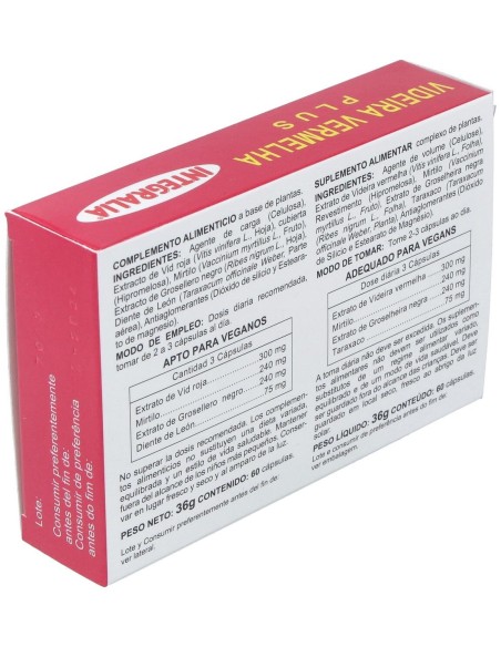 Vid Roja Plus 60Cap. de Integralia