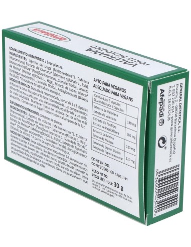 Valeriana Forte Eco 60Cap. de Integralia