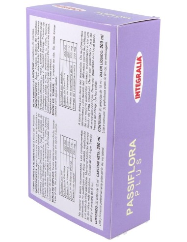 Passiflora Plus 20Amp. de Integralia