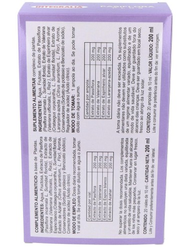Passiflora Plus 20Amp. de Integralia
