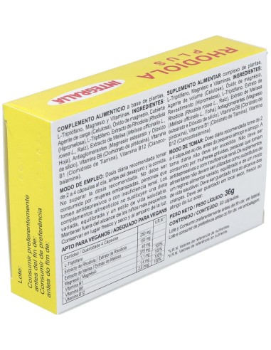 Rhodiola Plus 60Cap. de Integralia