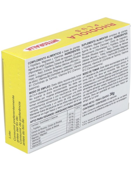 Rhodiola Plus 60Cap. de Integralia