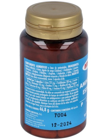 Aminoacidos Esenciales Plus 90Cap. de Integralia