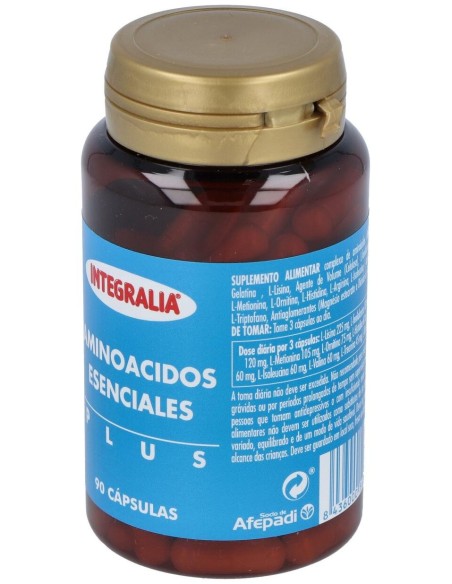 Aminoacidos Esenciales Plus 90Cap. de Integralia