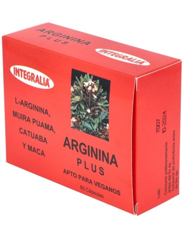 Arginina Plus 60Cap. de Integralia
