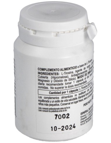 L-Tirosina 50Cap. de Integralia