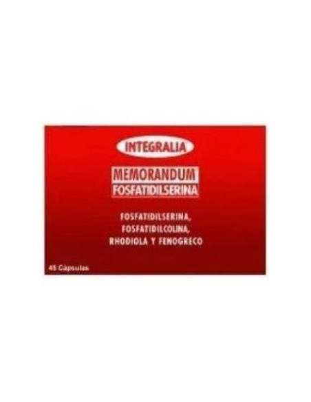 Memorandum Fosfatidilserina 45Cap de Integralia