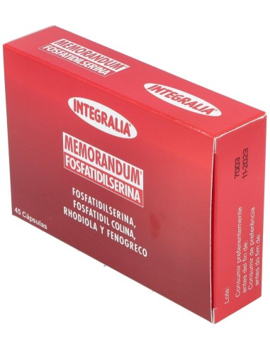 Memorandum Fosfatidilserina 45Cap de Integralia