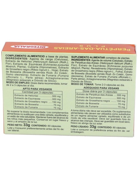 Helicriso Plus 60Cap. de Integralia