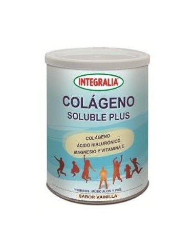 Colageno Soluble Plus Sabor Vainillla 300Gr. de Integralia