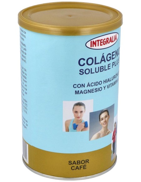 Colageno Soluble Plus Sabor Cafe 300Gr. de Integralia