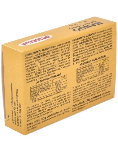 Mango Africano Plus 60Cap. de Integralia