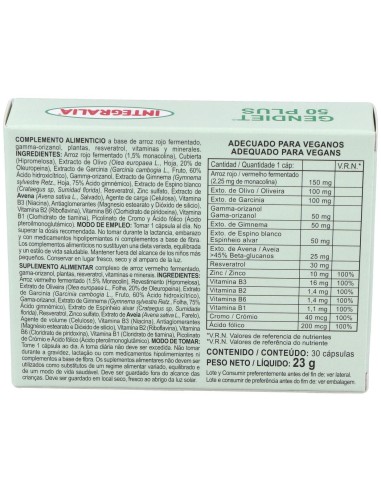 Gendiet 50 Plus 30Cap. de Integralia