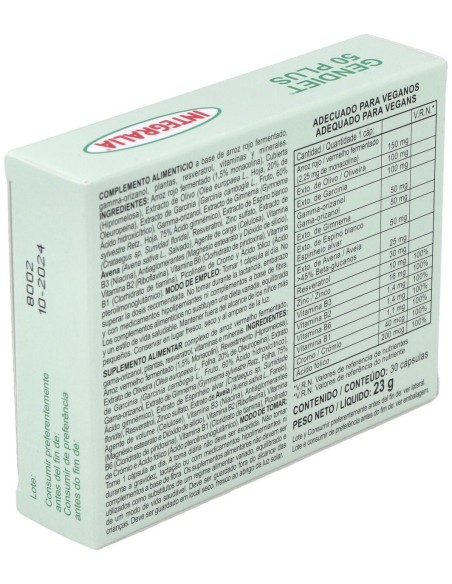 Gendiet 50 Plus 30Cap. de Integralia