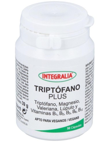 Triptofano Plus 50Cap. de Integralia
