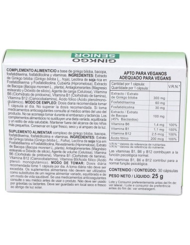 Ginkgo Complex 30Cap. de Integralia