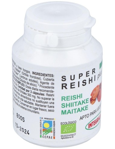 Super Reishi Plus Eco 90Cap. de Integralia