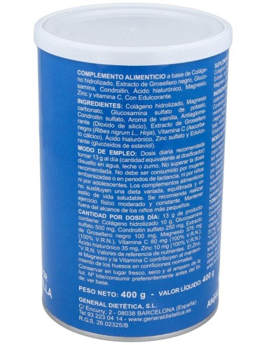 Colageno Soluble Forte Flex Sabor Vainilla 300Gr. de Integralia