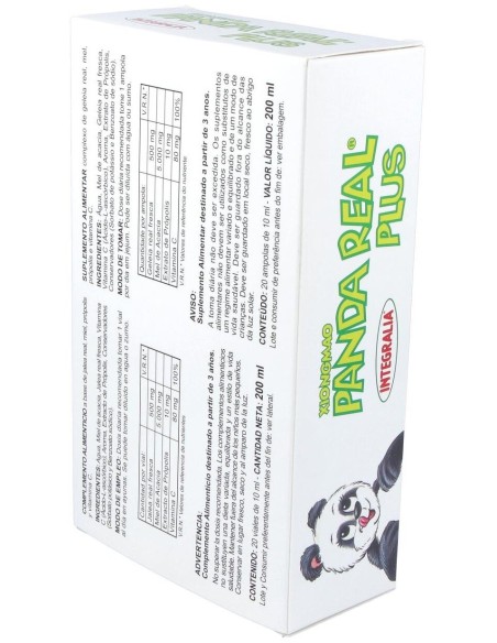Xiongmao Panda Real Plus 20Viales de Integralia