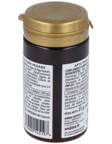 Alga Klamath Eco 60Cap. de Integralia