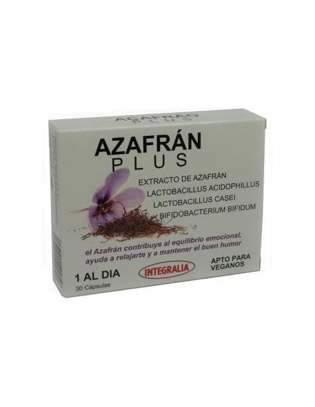 Azafran Plus 30Cap. de Integralia
