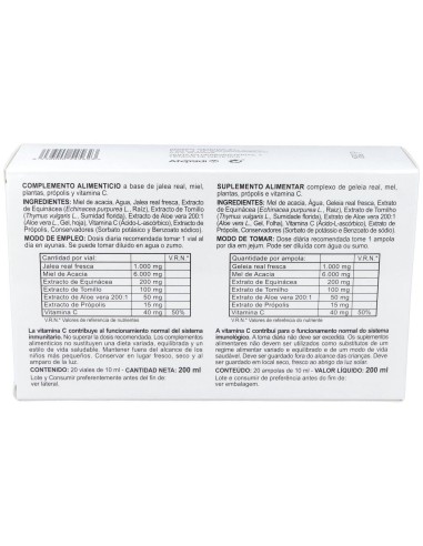 Aloe Vera Forte 20Viales de Integralia