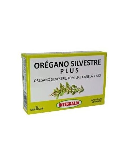 Oregano Silvestre Plus 60Cap. de Integralia