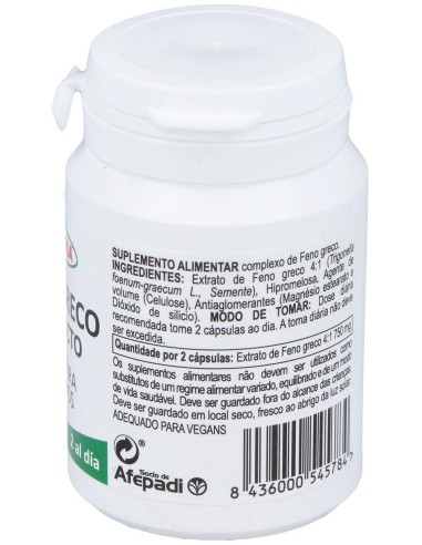 Fenogreco Extracto 60Cap. de Integralia