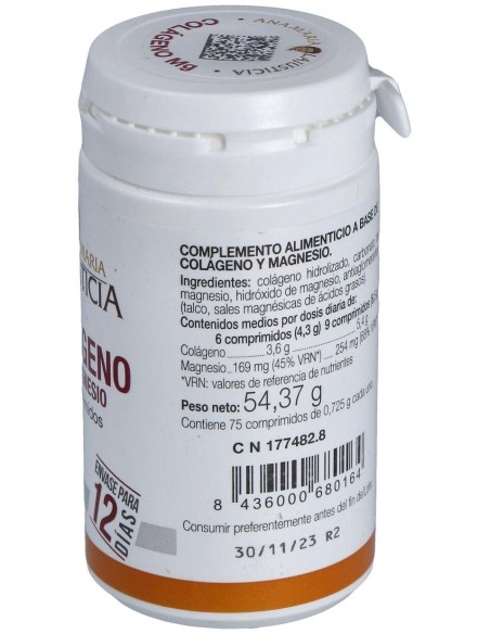 Colageno Con Magnesio 75Comp. de Ana Maria Lajusticia