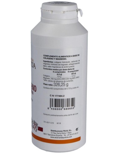 Colageno Con Magnesio 450Comp. de Ana Maria Lajusticia