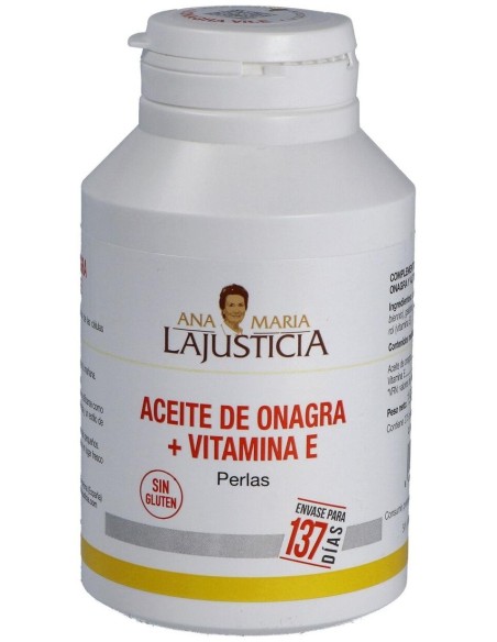 Aceite De Onagra + Vit. E 275Perlas de Ana Maria Lajusticia