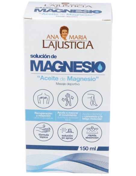 Aceite de Magnesio 150 ml de Ana María de la Justicia