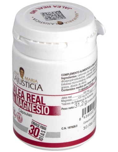 Jalea Real Con Magnesio 60Cap. de Ana Maria Lajusticia