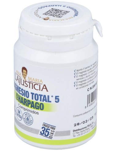 Magnesio Total 5 + Harpagofito 70Comp. de Ana Maria Lajusticia