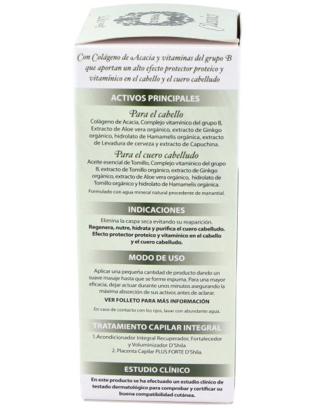 Champu Tomillo Caspa 300Ml. de Dshila