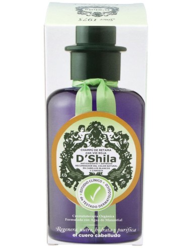 Champu Retama Y Vid Roja Blancos 300Ml. de Dshila